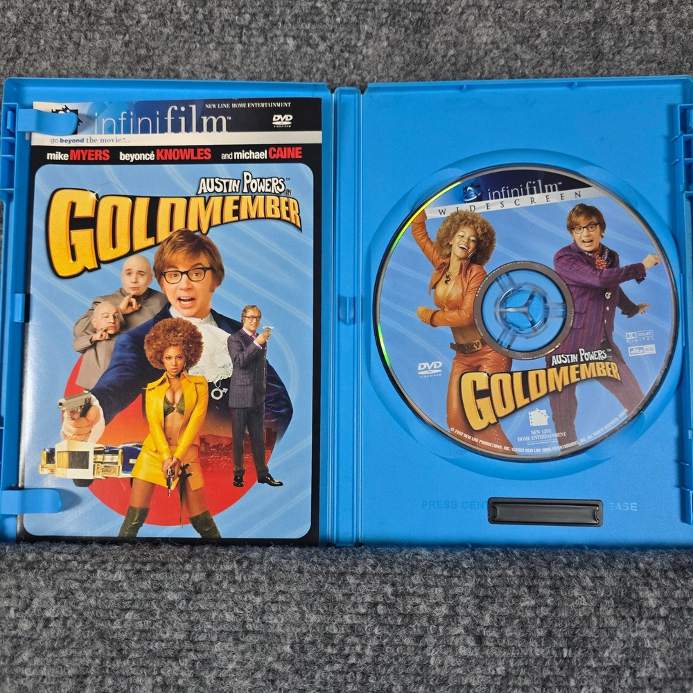 Austin Powers Goldmember DVD Widescreen‎ New Line Home Entertainment - Picture 3 of 4